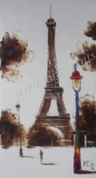 2012 Eiffel Tower 80x60sm